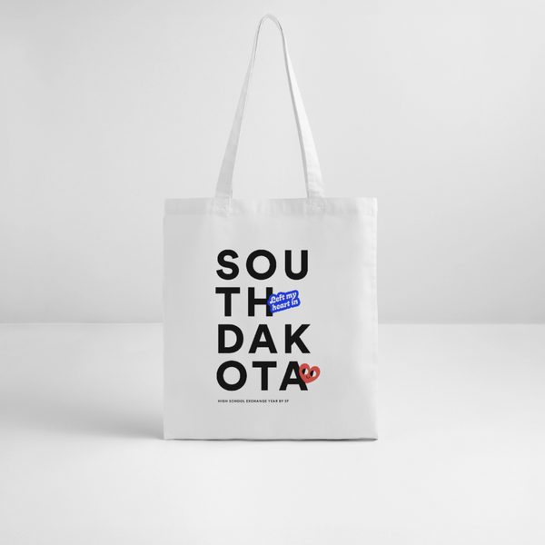 2026 State Pride Tote bag_SouthDakota - white