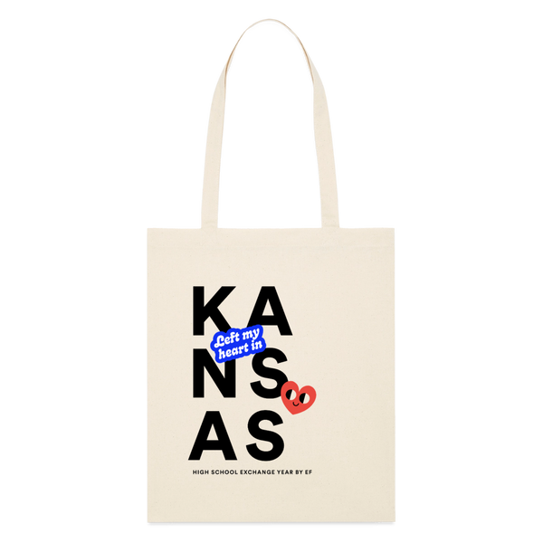 2026 State Pride Tote bag_Kansas - soft Ecru
