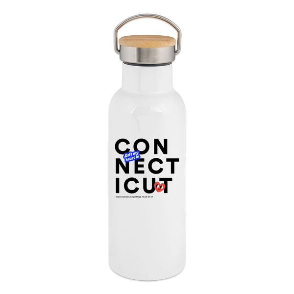 2026 State Pride Water bottle_Connecticut - white