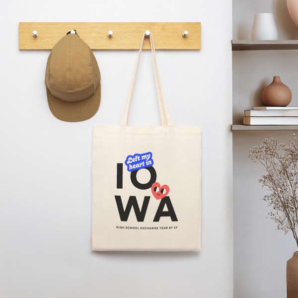 2026 State Pride Tote bag_Iowa - soft Ecru