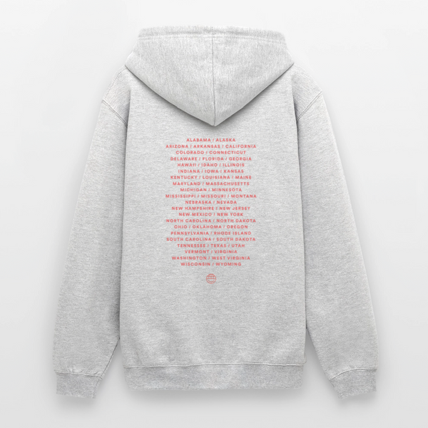 EF Ambassador Hoodie - light heather grey