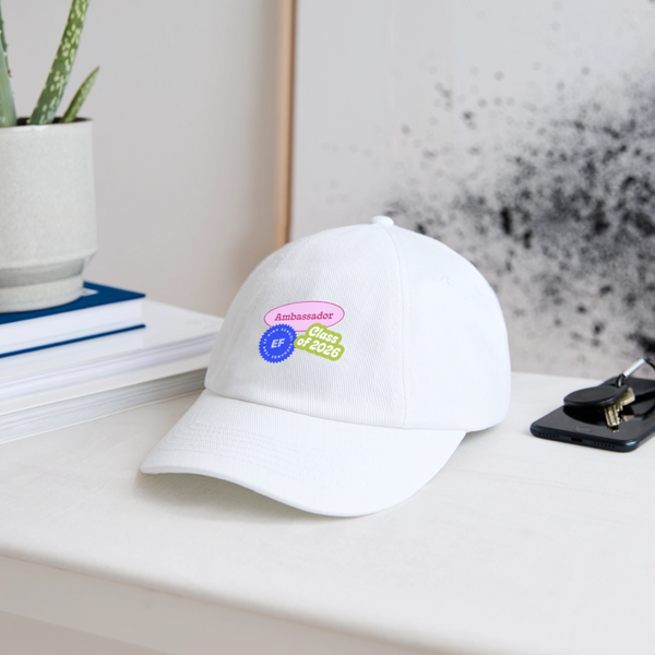 New Ambassador Cap - white/white