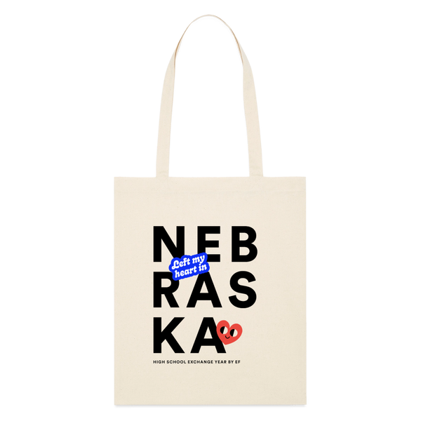 2026 State Pride Tote bag_Nebraska - soft Ecru