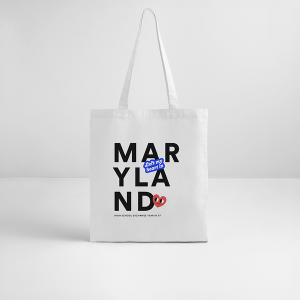 2026 State Pride Tote bag_Maryland - white