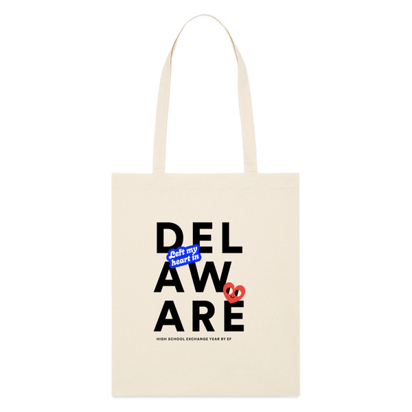 2026 State Pride Tote bag_Delaware - soft Ecru