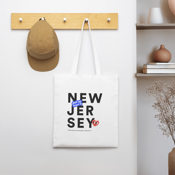 2026 State Pride Tote bag_NewJersey - white