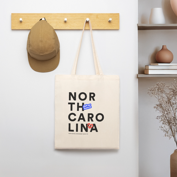 2026 State Pride Tote bag_NorthCarolina - soft Ecru