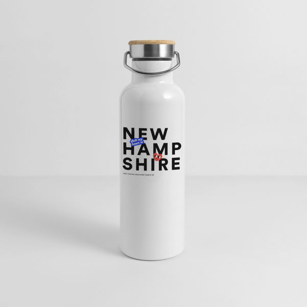 2026 State Pride Water bottle_NewHampshire - white