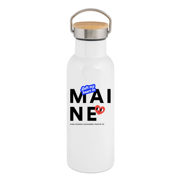 2026 State Pride Water bottle_Maine - white