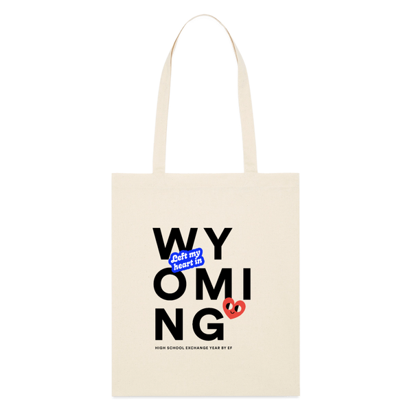 2026 State Pride Tote bag_Wyoming - soft Ecru
