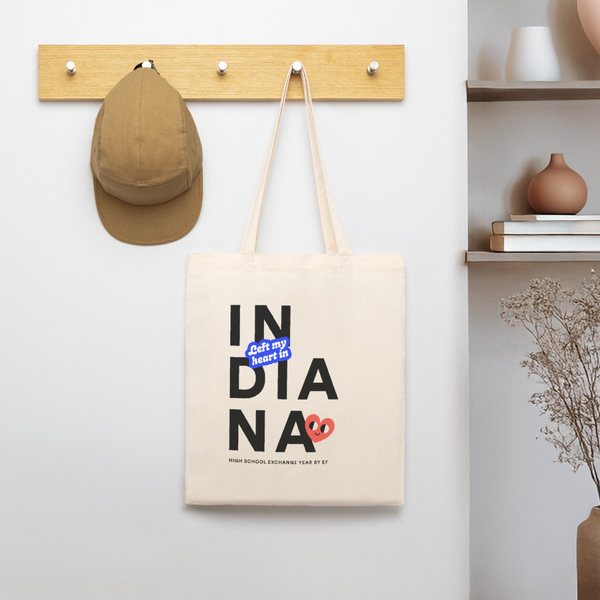 2026 State Pride Tote bag_Indiana - soft Ecru