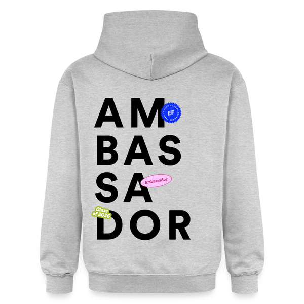 New Ambassador Hoodie - light heather grey