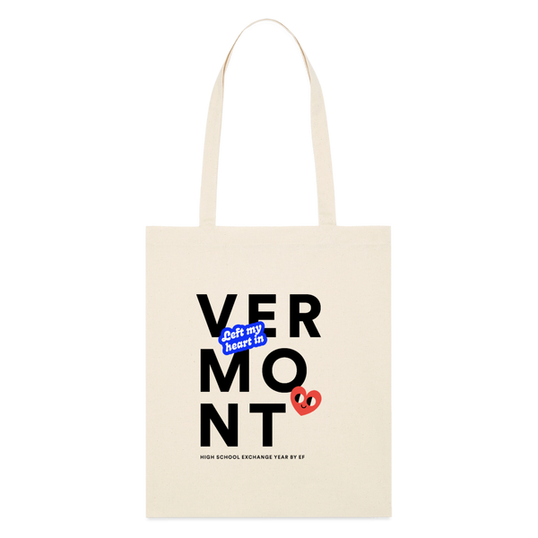 2026 State Pride Tote bag_Vermont - soft Ecru