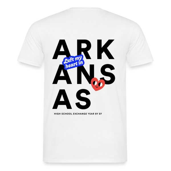 2026 State Pride Tshirt_Arkansas - white