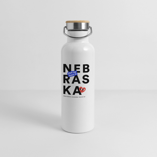 2026 State Pride Water bottle_Nebraska - white