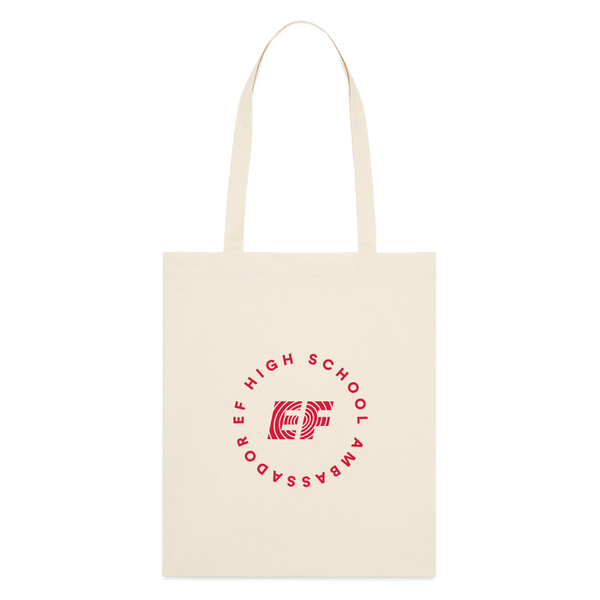 EF Ambassador Tote Bag - natural raw