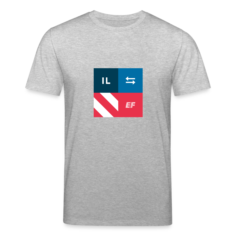 Illinois - State Pride Shirt - heather grey