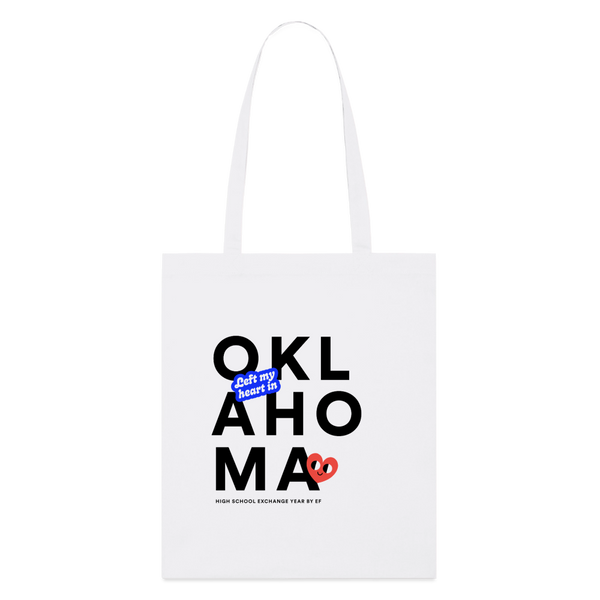 2026 State Pride Tote bag_Oklahoma - white