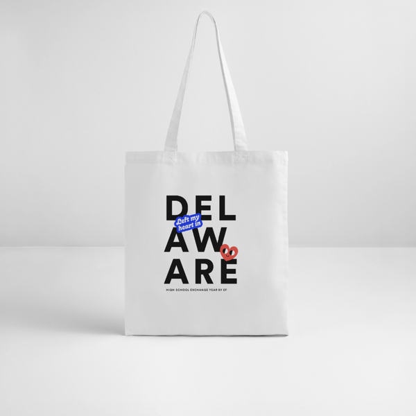 2026 State Pride Tote bag_Delaware - white