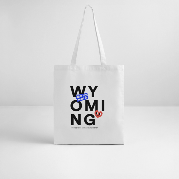 2026 State Pride Tote bag_Wyoming - white