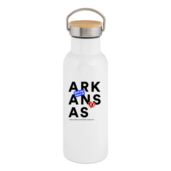 2026 State Pride Water bottle_Arkansas - white