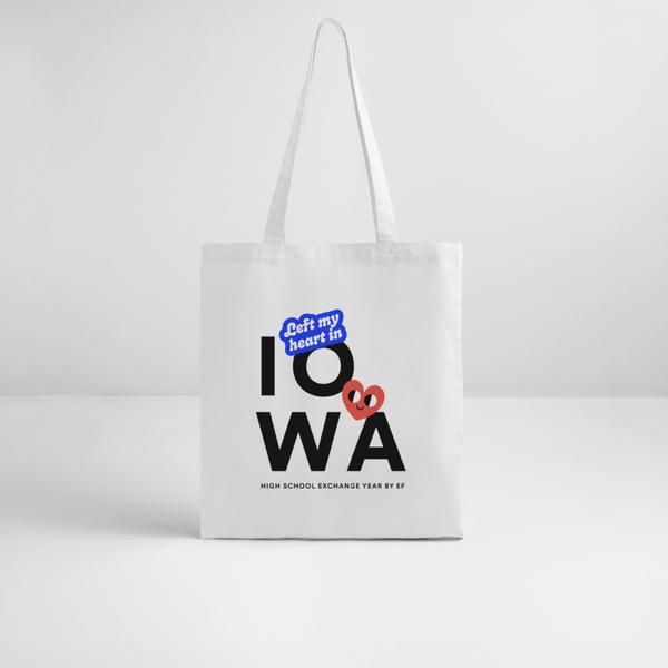 2026 State Pride Tote bag_Iowa - white