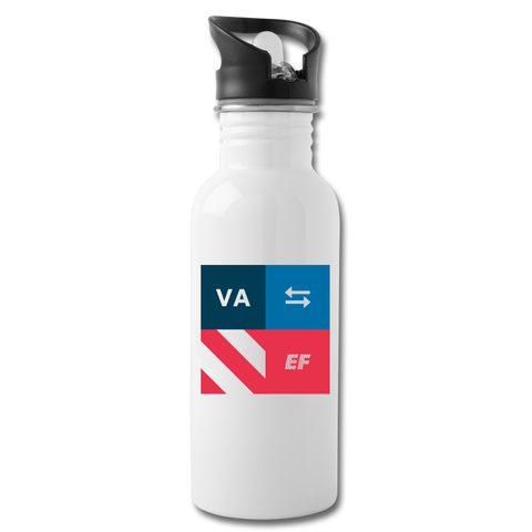 VA - State Pride - Water Bottle - white