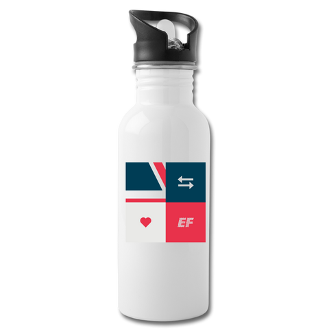 UK - Country Pride - Water Bottle - white