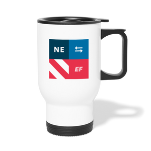 Nebraska - State Pride Travel Mug - white