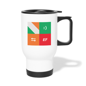 IE - Country Pride Travel Mug - white
