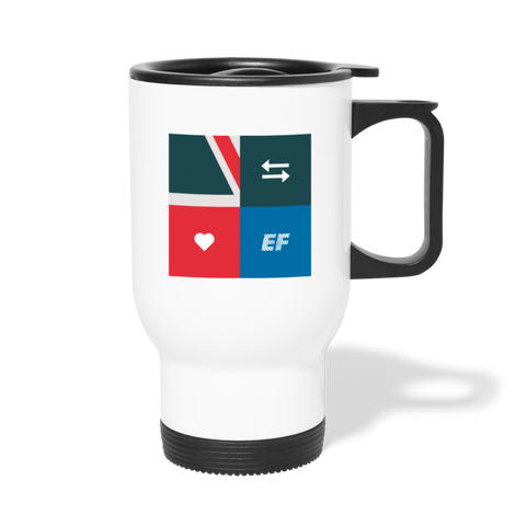 UK - Country Pride Travel Mug - white