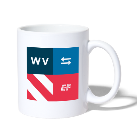West Virginia - State Pride Mug - white