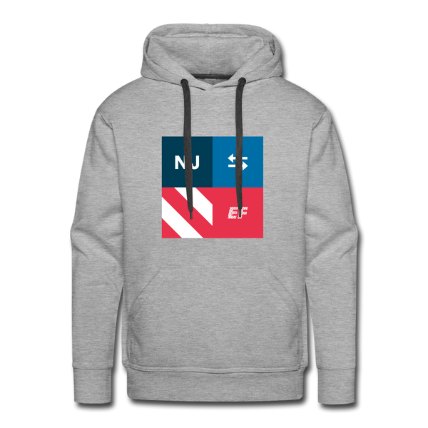 New Jersey - State Pride Hoodie - heather grey