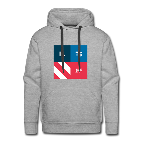 Illinois - State Pride Hoodie - heather grey