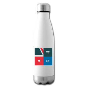 In Country UK Water Bottle - white