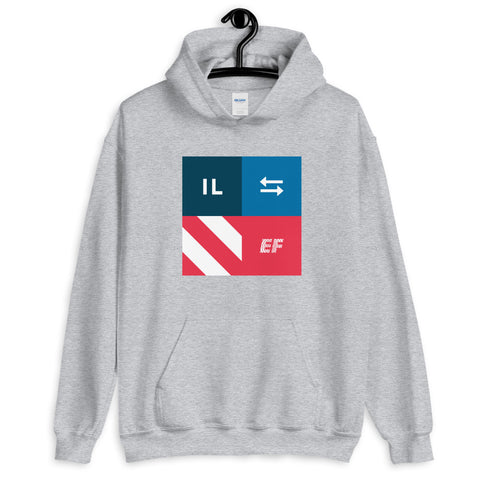 USA In Country - Illinois - State Pride Hoodie